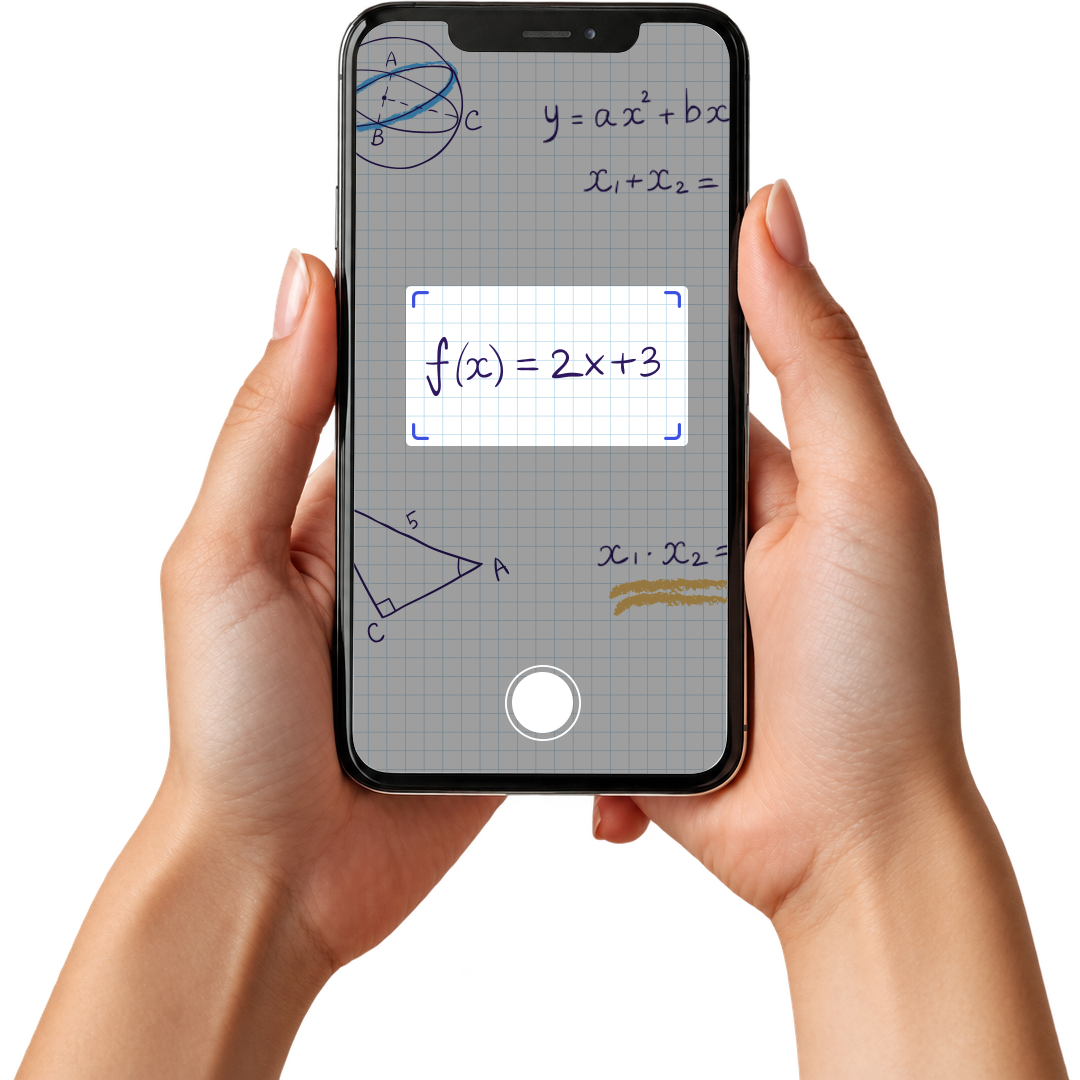 Scan a problem. Try it out